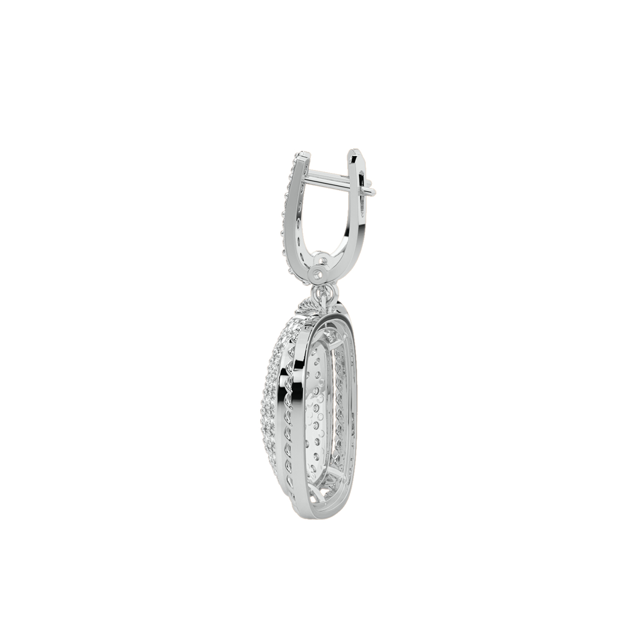 Oles Round Diamond Earrings